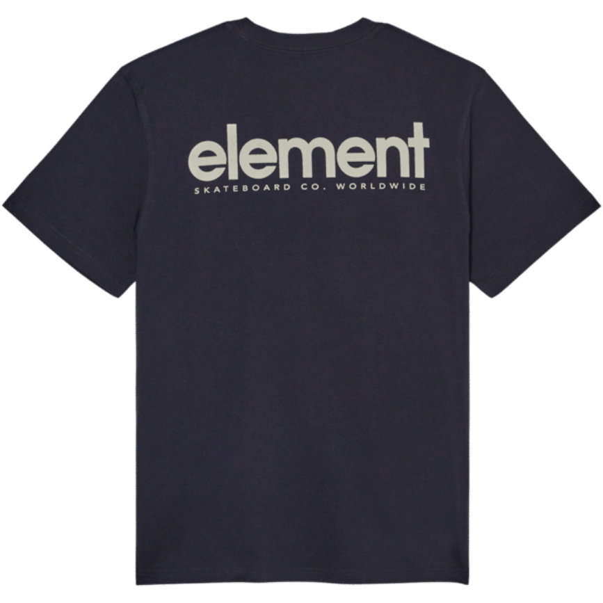 2026 Element Mens Lowcase BP T-Shirt ELYZT00594 - Off Black